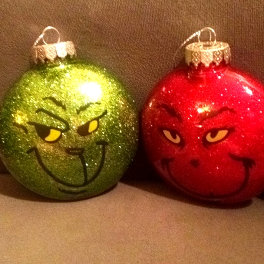 Grinch ornaments
